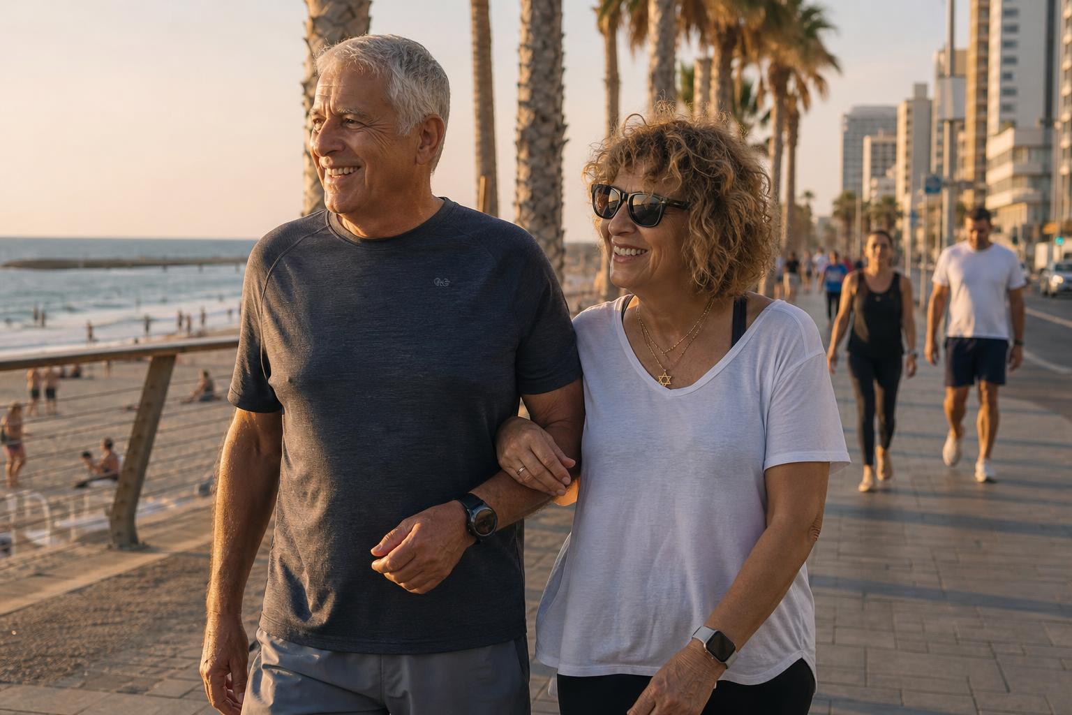 זוג פורשים ישראלי בבית